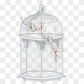 White Bird Cage Png Clipart