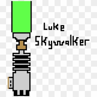 Luke Skywalker's Lightsaber Clipart