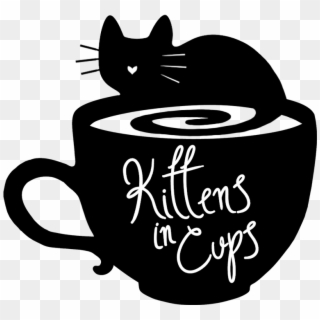 Kittens In Cups- Annapolis Cat Cafe By Hailey Taylor - Kittens In Cups Logo Clipart