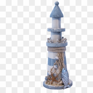Lighthouse, Decoration, Png, Blue, White, Isolated - Lighthouse Clipart