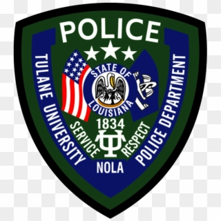 Tulane University - Police Department - Emblem Clipart
