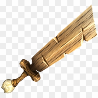 Wood Sword - Creativerse Wood Sword Clipart