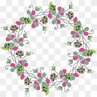 Shabby Chic Floral Wreath By Kisika Graphicriver Clipart