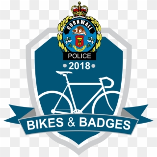 Bikesandbadges2018web - Cornwall Community Police Service Clipart
