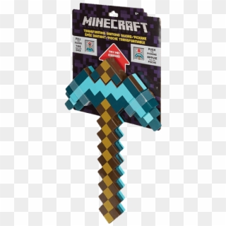 Minecraft Sword Toy - Minecraft Transforming Diamond Sword Pickaxe Clipart