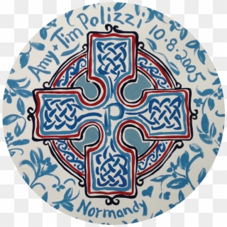 Celtic Cross Custom Design - Circle Clipart