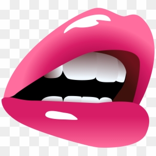 Mouth Pink Png Clipart Image - Png Lips Transparent Png