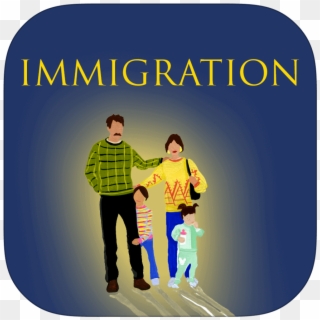 Immigration Icon - Poster Clipart