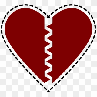 Patchwork Heart Clipart, Vector Clip Art Online, Royalty - Heart Clipart - Png Download