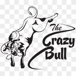 Crazy Bull Logo Black - Crazy Bulls Logo Clipart