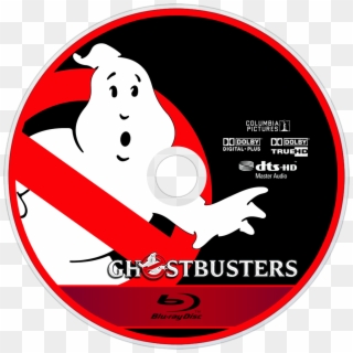 Ghostbusters Bluray Disc Image - Ghostbusters Logo Vintage Clipart