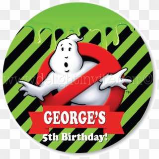 Ghostbusters Favor Tags - Stickers Ghostbuster Png Clipart