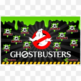 3'x5′ Vinyl Banner Ghostbusters - Ghostbusters Clipart