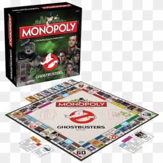 1 Of - Ghostbusters Monopoly Clipart