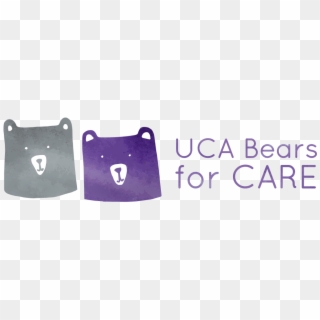 Uca Bears For Care Horizontal Logo Design - Cake Clipart