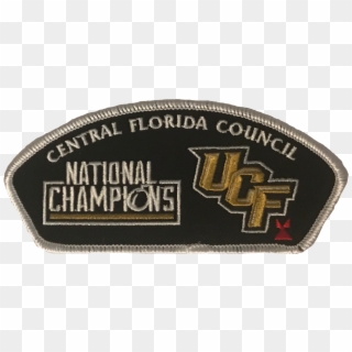 Gold Border Ucf 2017 National Champions - Label Clipart