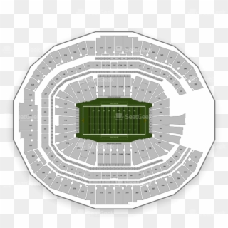 Yankee Stadium Seating Chart Ncaa Football - Mercedes-benz Stadium Clipart