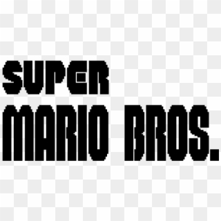 Super Mario Bros - Mario Bros Title Png Clipart