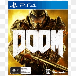 Doom - Doom Ps4 Png Clipart