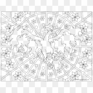 Adult Pokemon Coloring Page Moltres - Hard Pokemon Coloring Pages Clipart