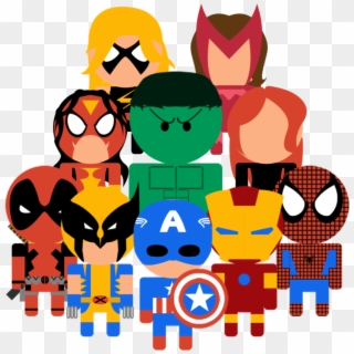 Avengers Chibi Png Clipart