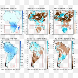 Unusual Past Dry And Wet Rainy Seasons Over Southern - Climate Change South America Jet Stream Clipart