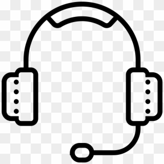 Source - Https - //icons8 - Com/icon/1360/headset - - Gaming Headset Logo Png Clipart
