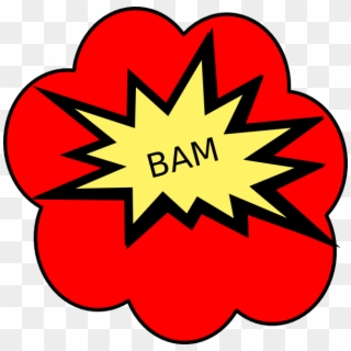 Bam 2 Clip Art - Comic Bam Png Transparent Png