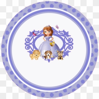 Toppers Or Free Printable Candy Bar Labels For A Princess - Sofia The First Clipart