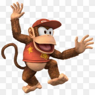 Diddykongpng - Super Smash Bros Diddy Kong Clipart