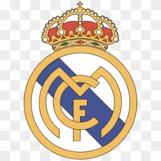 Real Madrid C F Logo Png Transparent - Logo Real Madrid Dream League Soccer 2019 Clipart