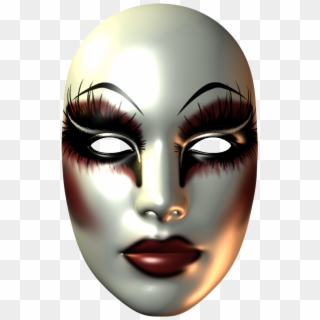 Female Carnival Mask Png Clip Art Image - Female Face Mask Png Transparent Png