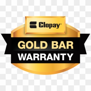 Gold Bar Warranty Rgb - Clopay Garage Doors Clipart