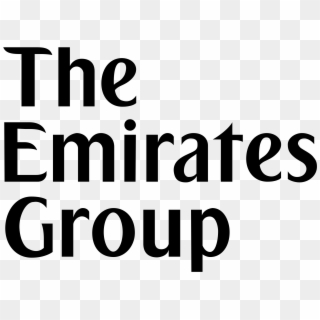 Emirates Group Logo Png Transparent - Emirates Font Free Download Clipart