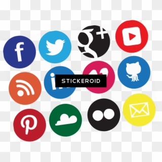 Social Icons Design Web Clipart