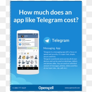 How Much Does An App Like Telegram Cost - Empresa Clipart