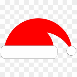 Santa Claus Hat Christmas Red Transparent Image - Circle Clipart