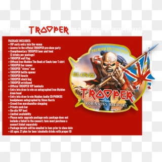 Performing Artists - Iron Maiden Trooper Tour Clipart