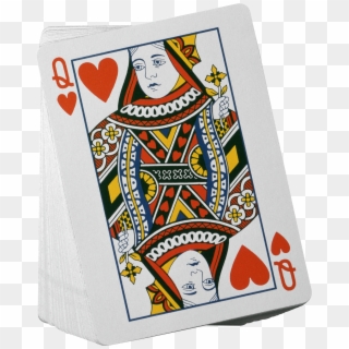 Playing Card Png Image - Queen Of Hearts Card Png Clipart