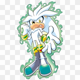 Silver The Hedgehog Png - Archie Comic Silver The Hedgehog Clipart