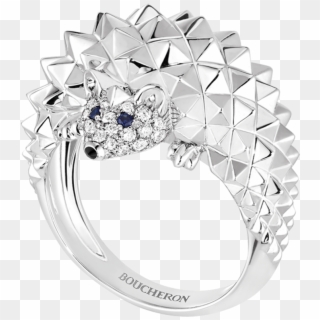 Hedgehog Engagement Ring Clipart