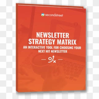 Email Strategy Matrix 3d Cover - Flyer Clipart