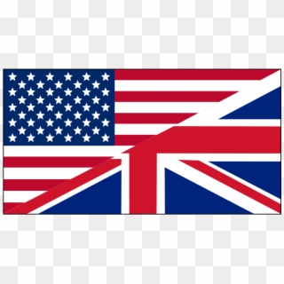 Clipart - Us/uk Flag - American Flag - Png Download
