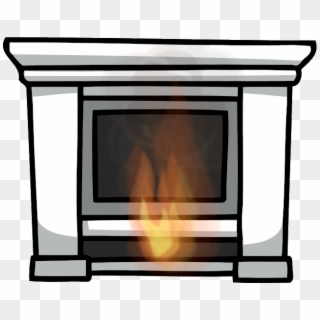 Clipart Royalty Free Stock Furnace Fireplace Scribblenauts - Scribblenauts Fireplace - Png Download