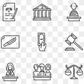 Law And Justice - Насос Вектор Clipart