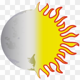 Trippy Clipart Sun - Sun And Moon Transparent - Png Download