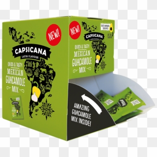 Capsicana Guacamole Mix - Graphic Design Clipart