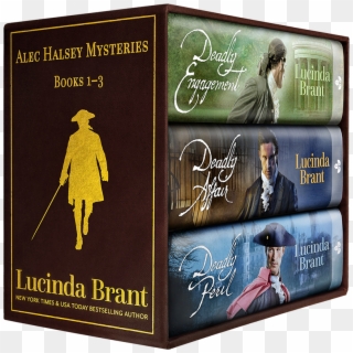Alec Halsey Mysteries Books 1-3 By Lucinda Brant Clipart
