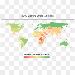2000 Wisp Welfare Effort - Skin Cancer World Map Clipart