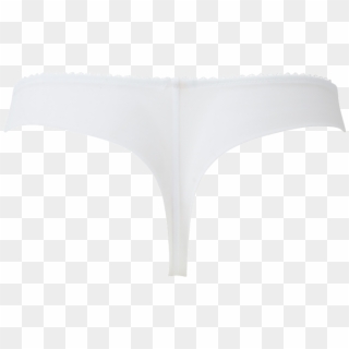 Gypsy Thong White Product Back - Underpants Clipart